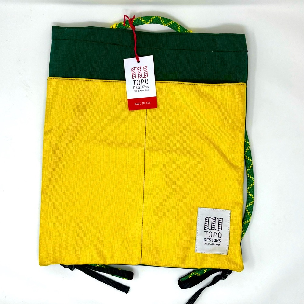 NWT: TOPO Designs Ropetote Pack in Sunshine